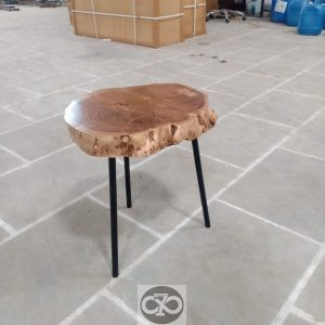 industrial sofa side table