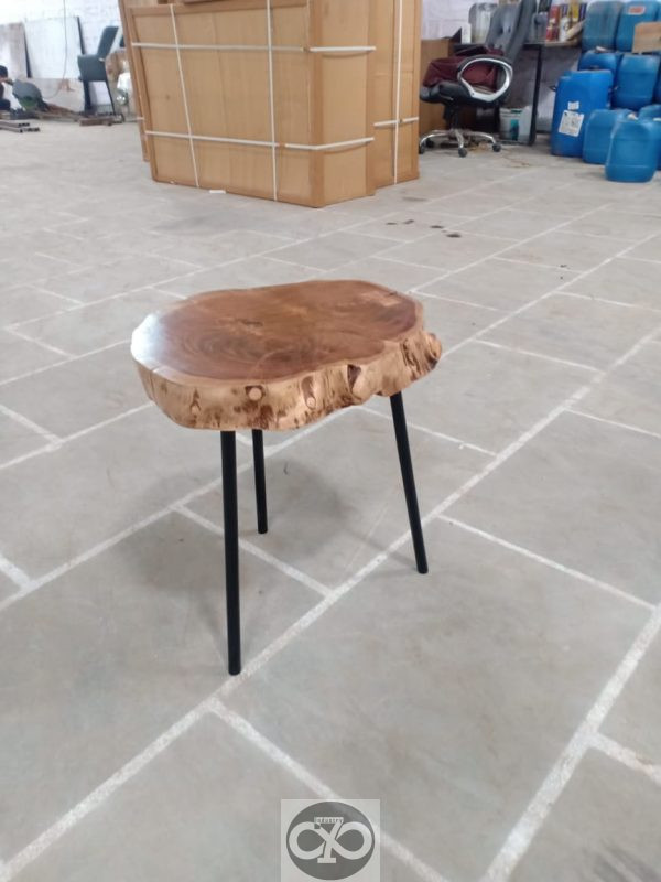 industrial sofa side table